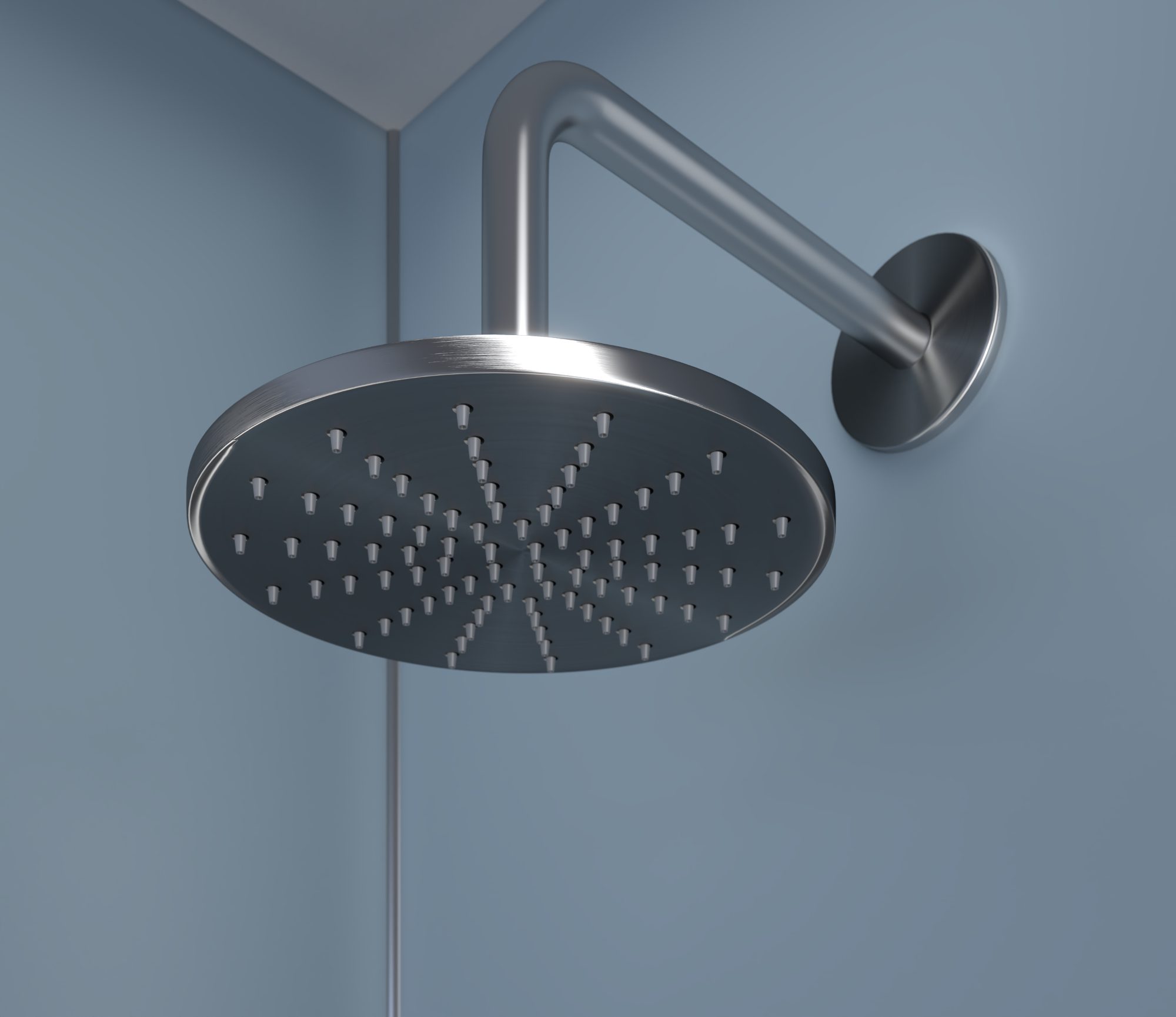 Selkie Periwinkle Blue Bathroom Wall Panel Available from Rearo