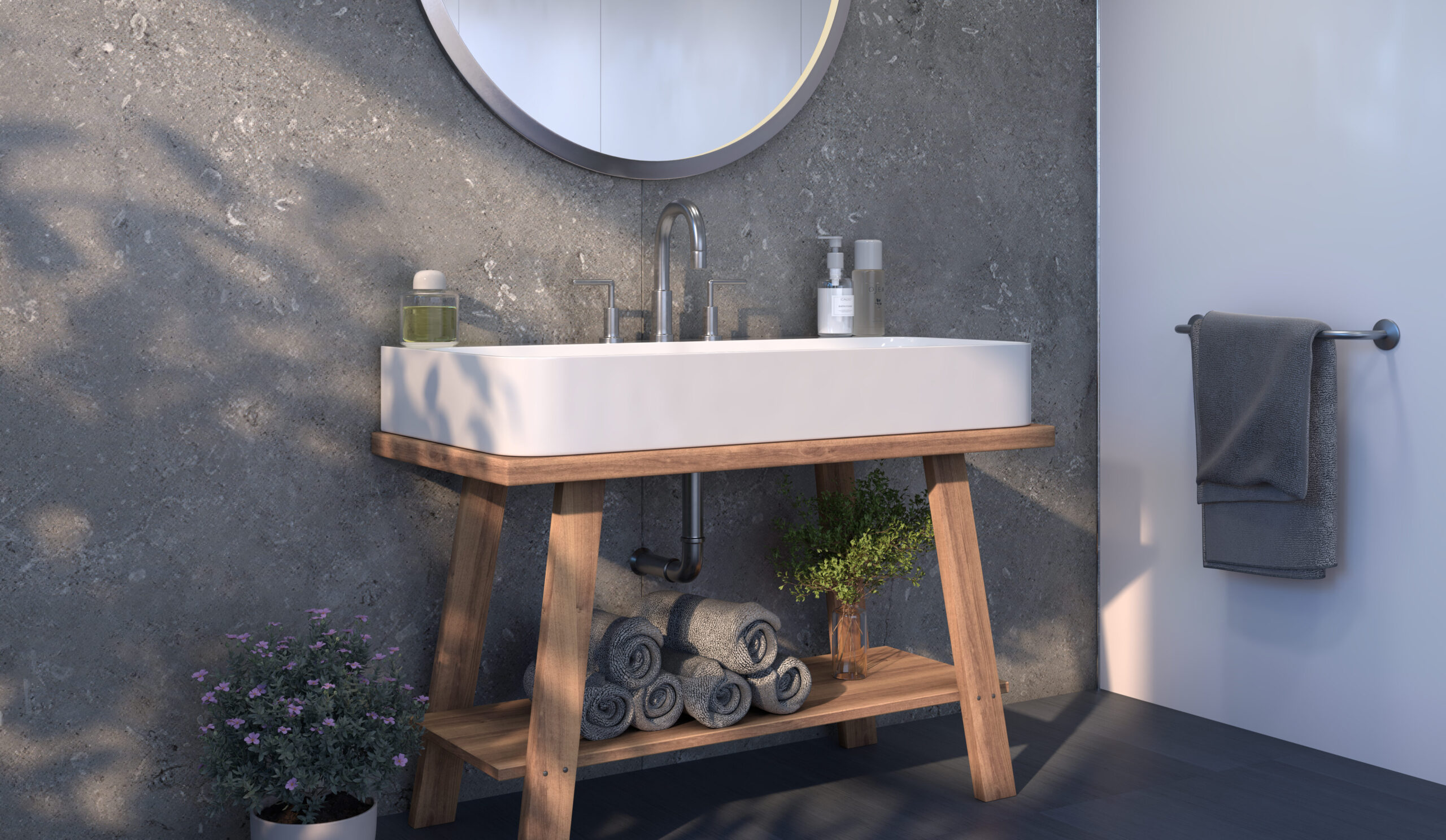Specialist in the supply and manufacture of bathroom and kitchen surfaces