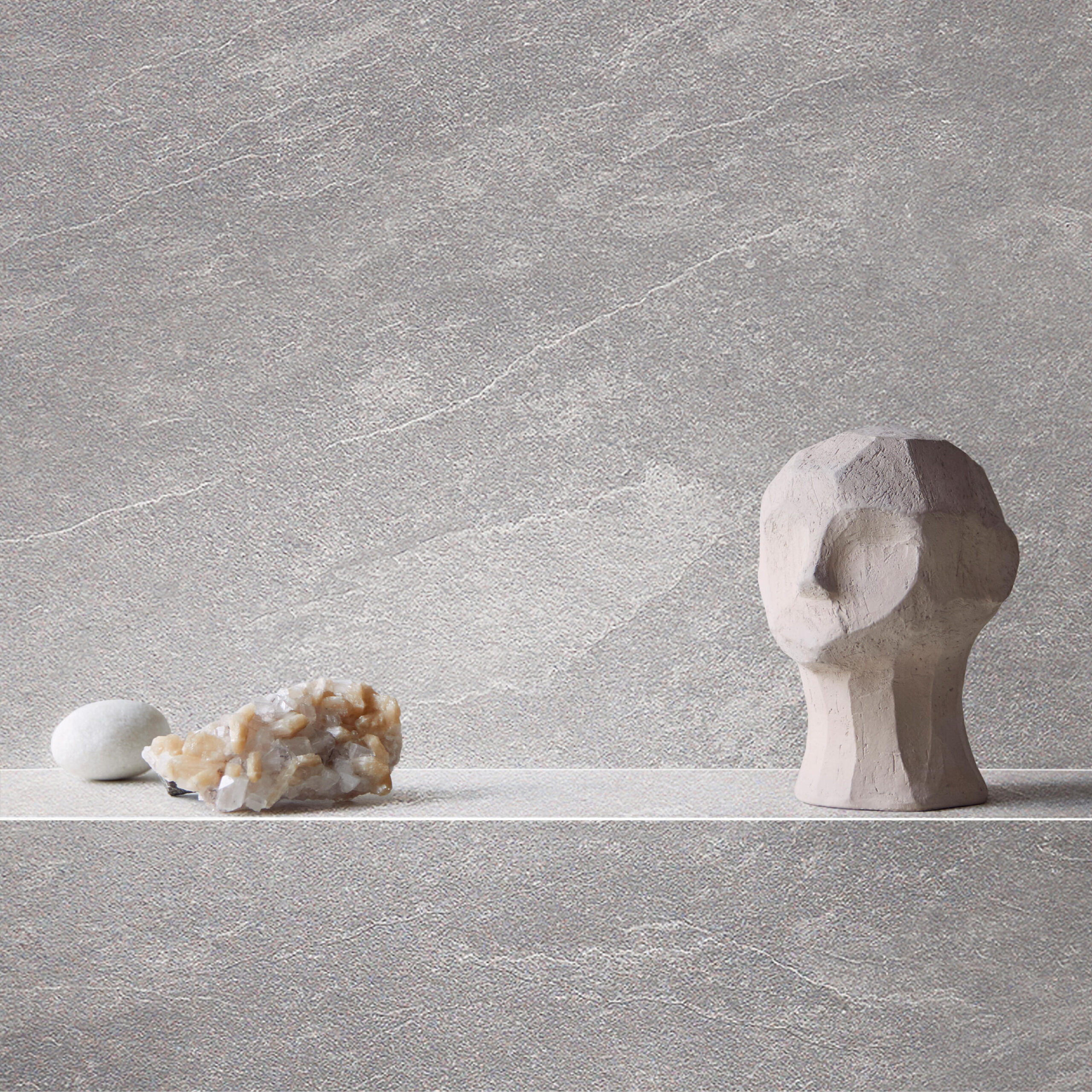 Wall&Water Natural Slate Bathroom Wall Panel (Tile effect - 600 x 600mm) - Image 2