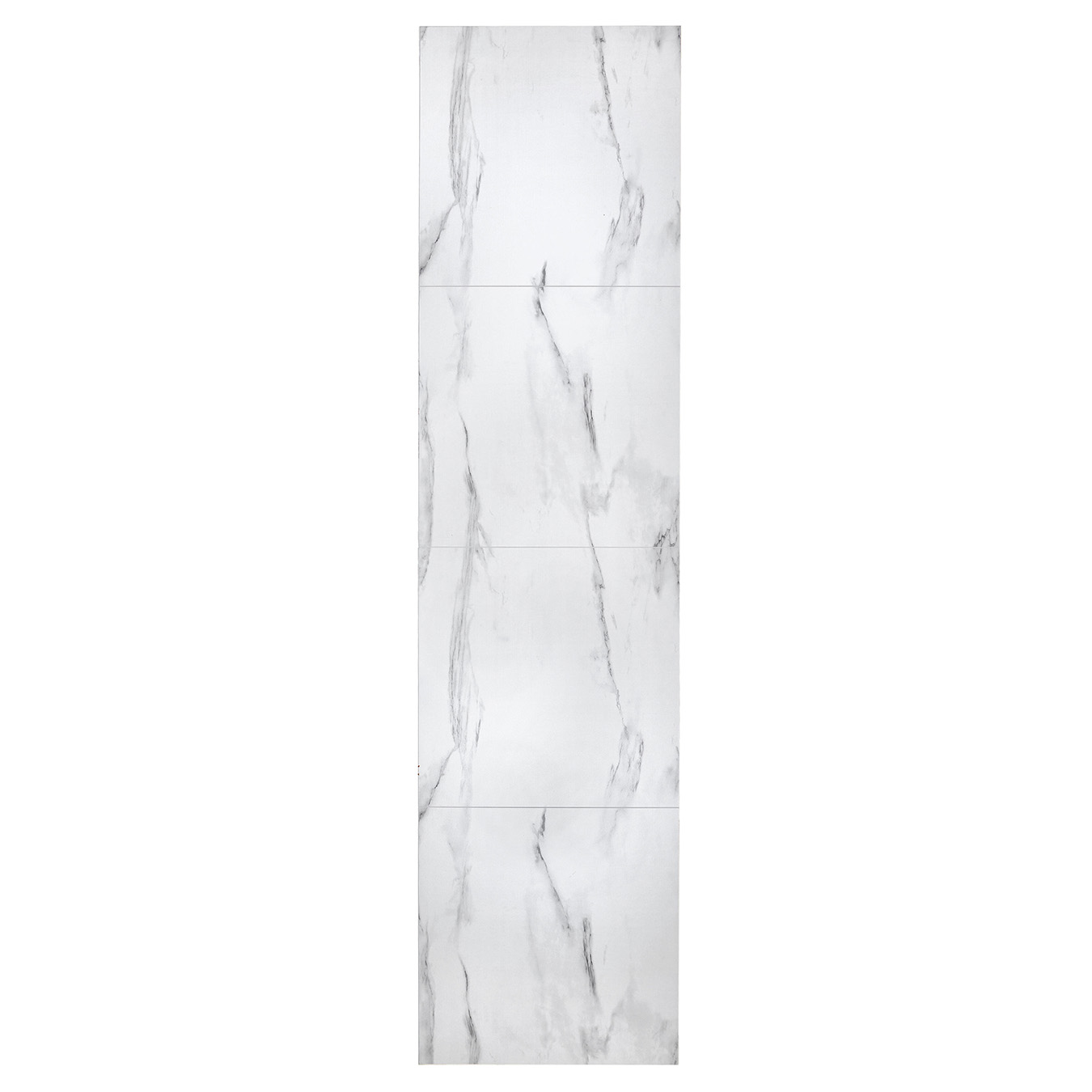 Wall&Water White Marble Bathroom Wall Panel (Tile effect - 600 x 600mm) - Image 4
