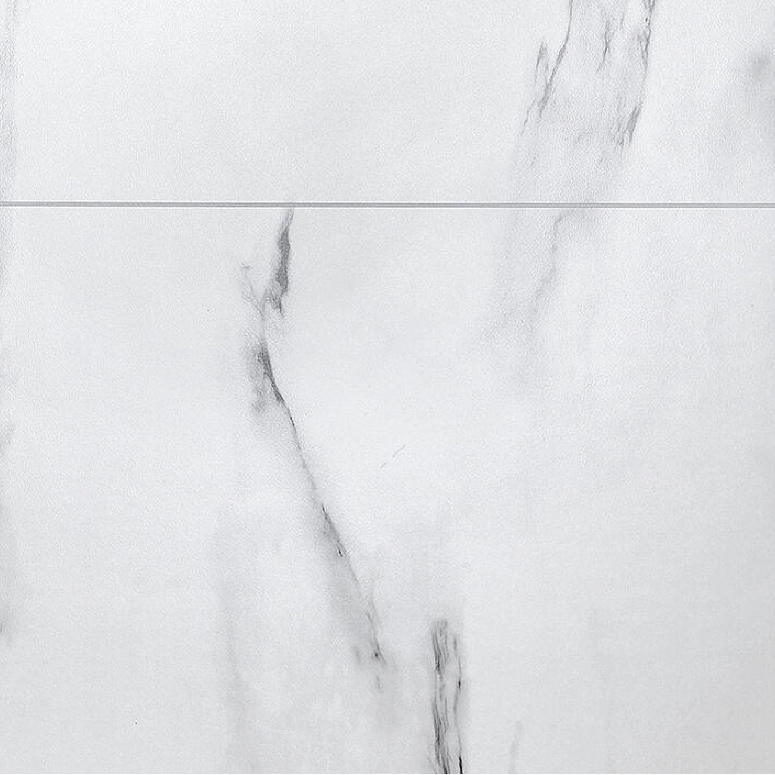 Wall&Water White Marble Bathroom Wall Panel (Tile effect - 600 x 600mm) - Image 3