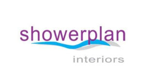 Rearo Selkie wall panel display at Showerplan Interiors showroom in Merseyside