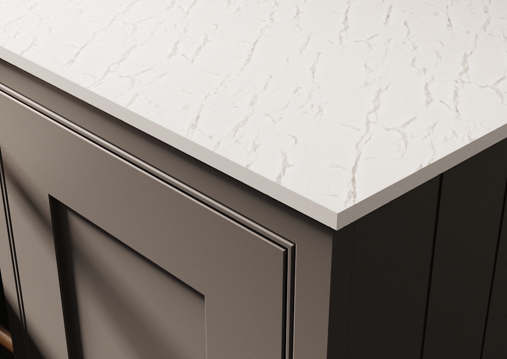 Senses Calacatta Marble Kitchen Surfaces – Compact
